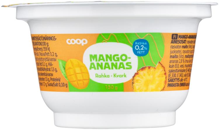 Coop mango-ananasrahka 0,2 % 150 g