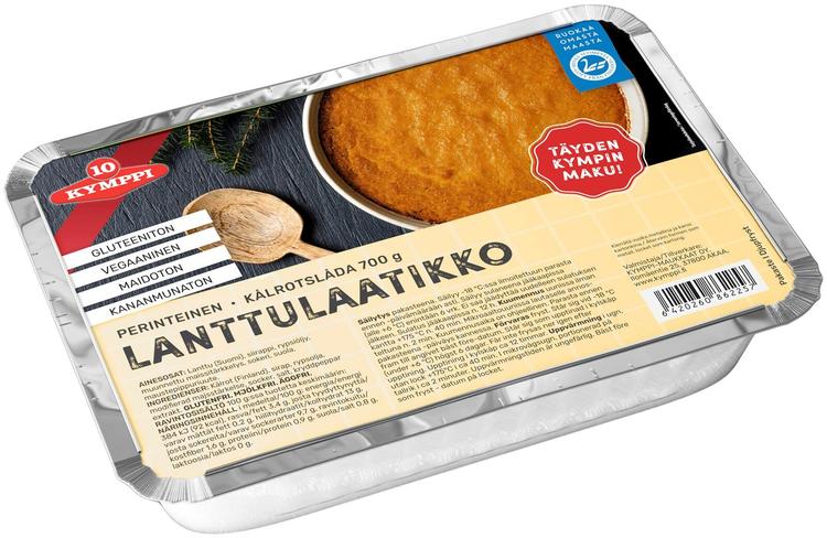 Kymppi Lanttulaatikko 700 g pakaste