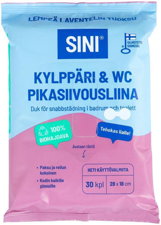 Sini Kylppäri& wc pikasiivousliina 30 kpl