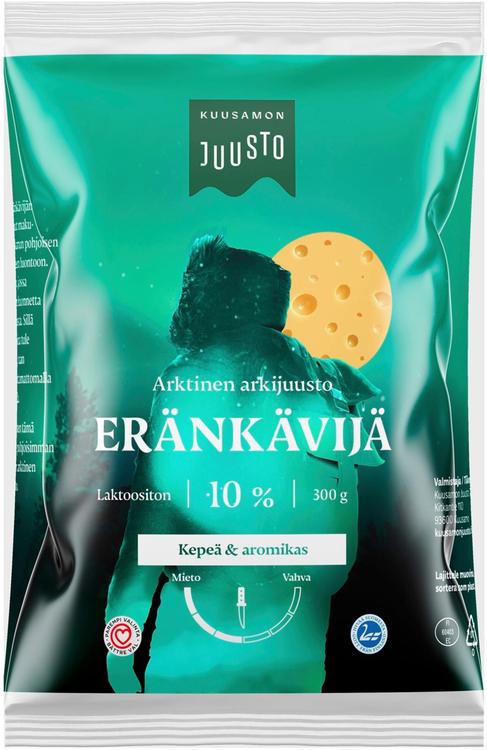 Kuusamon Juusto Eränkävijä 10 % juusto 300 g