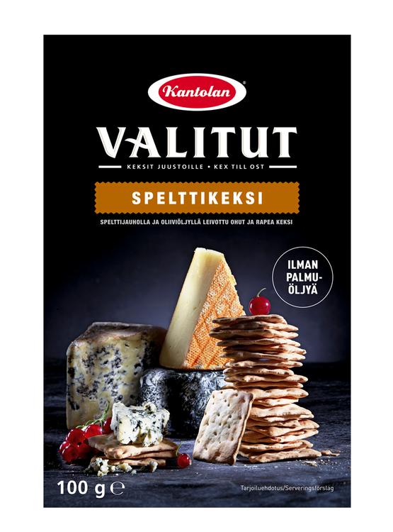 Kantolan Valitut spelttikeksi 100g