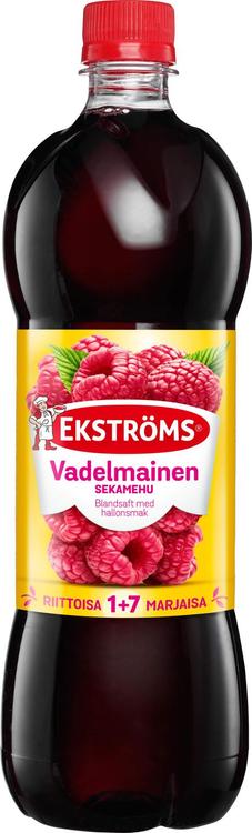 Ekströms vadelmainen sekamehutiiviste 0,95l