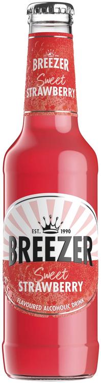 Breezer Strawberry juomasekoitus 27,5 cl lasiplo 4 %