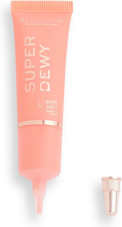 Makeup Revolution Superdewy Liquid Blush Fake The Flush nestemäinen poskipuna 15ml