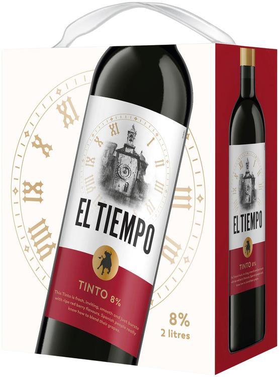 El Tiempo Tinto 8% 2L BIB