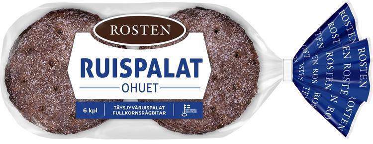 Rosten Ohuet Ruispalat 6 kpl/225 g