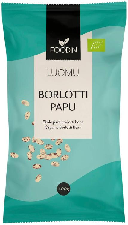 Foodin Borlottipapu luomu 400g