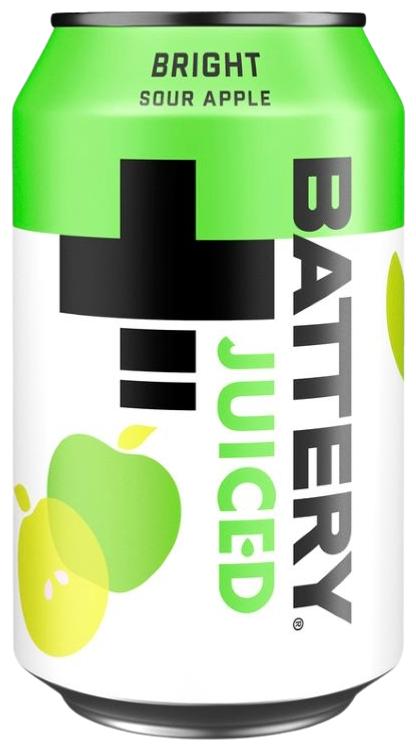 Battery Juiced Bright energiajuoma tölkki 0,33 L