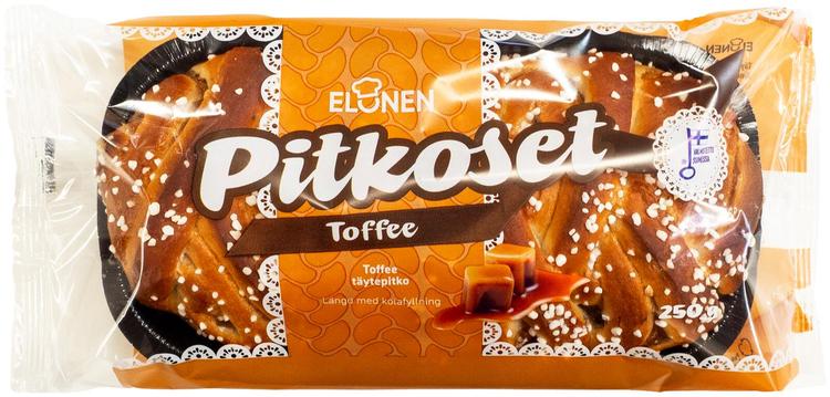 Elonen Pitkoset Toffee 250g vegaaninen