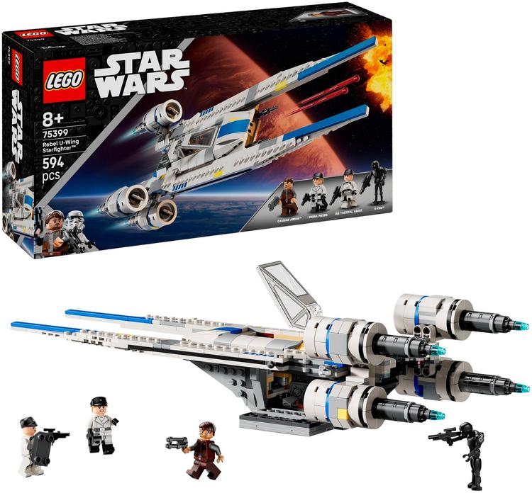 LEGO® Star Wars 75399 Andor™ kapinallisten U-Wing-tähtihävittäjä