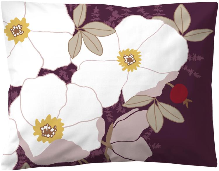 Finlayson satiini tyynyliina Rosa 50X60 luumu