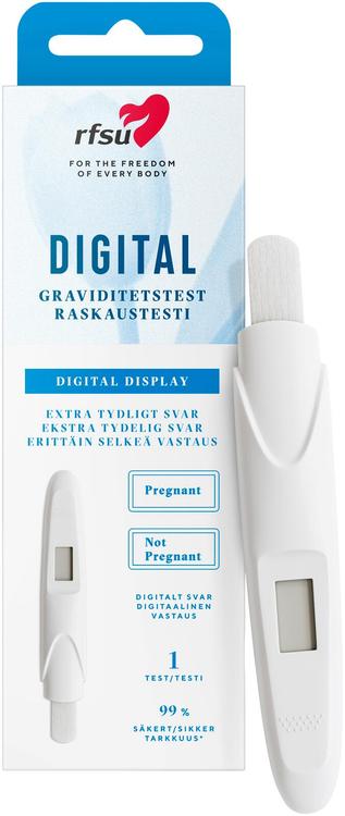 RFSU Digitaalinen raskaustesti 1 kpl