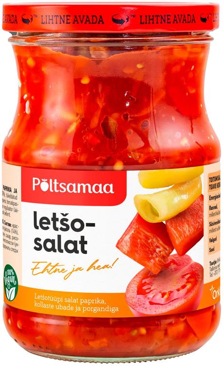 Põltsamaa letšosalat 550 g