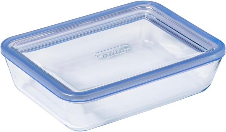 Pyrex lasivuoka lasikannella 19 x 14 x 5 cm  0,8 l Pure Glass