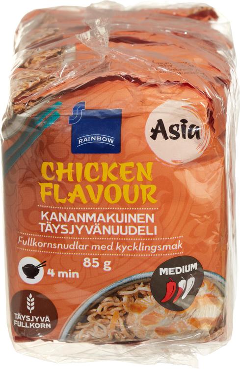 Rainbow Kananmakuinen Täysjyvänuudeli 425 g (5×85 g)