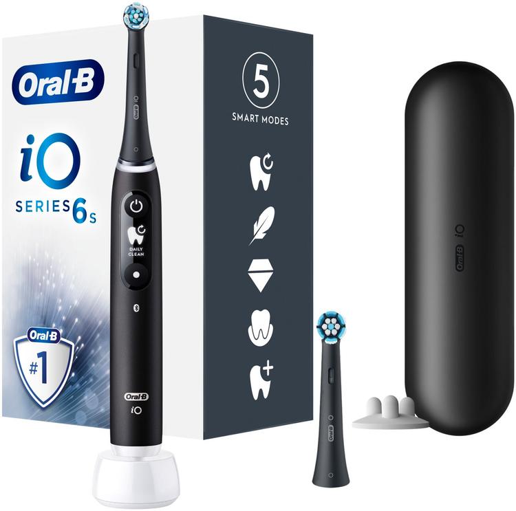 Oral-B Sähköhammasharja iO 6S Black Braun-tekniikalla