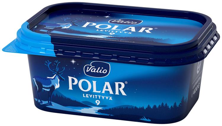 Valio Polar® Levittyvä 9 % e400 g maustamaton sulatejuusto laktoositon