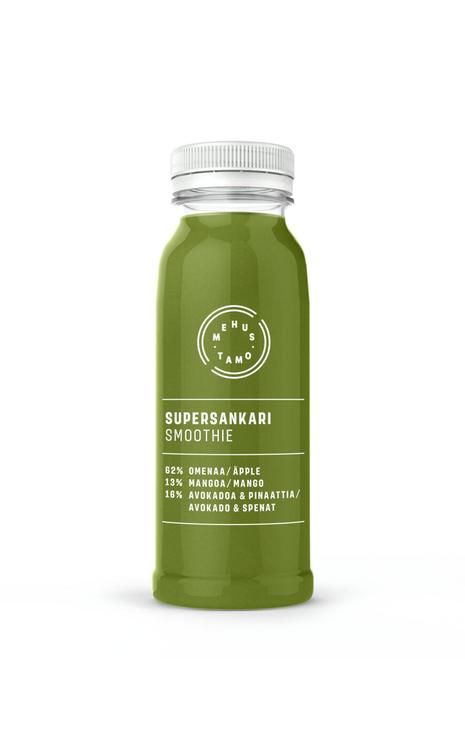 Mehustamo Supersankari omena-avokado-pinaatti smoothiejuoma 250ml