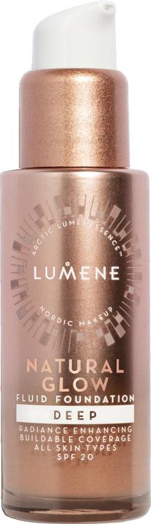 Lumene Natural Glow Heleyttävä meikkivoide SK20 Deep 30ml