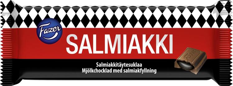 Fazer Salmiakki suklaalevy 100g