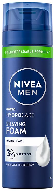 NIVEA MEN 200ml Hydrocare Shaving Foam -partavaahto