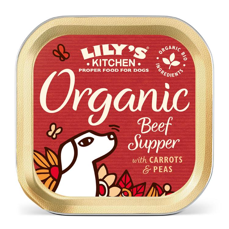 Lily's Kitchen 150g Organic beef Supper luomukoiranruoka