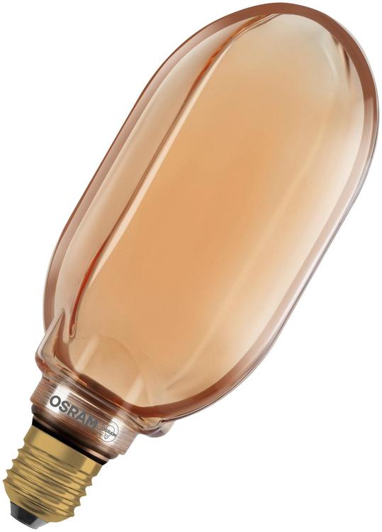 OSRAM LED-sisustuslamppu Vintage 1906 Globe 100mm 4W 220lm 1800K E27 O-filamentti kulta lasi