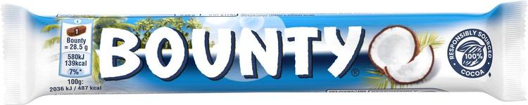 Bounty suklaapatukka 57g
