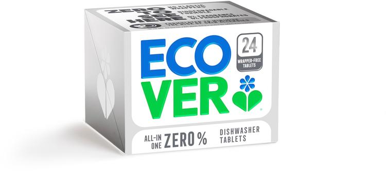 Ecover All-In-One Zero% konetiskitabletit 0,42 kg 24 kpl