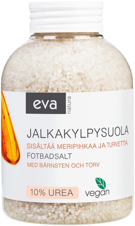 Jalkakylpysuola, sisältää meripihkaa ja turvetta