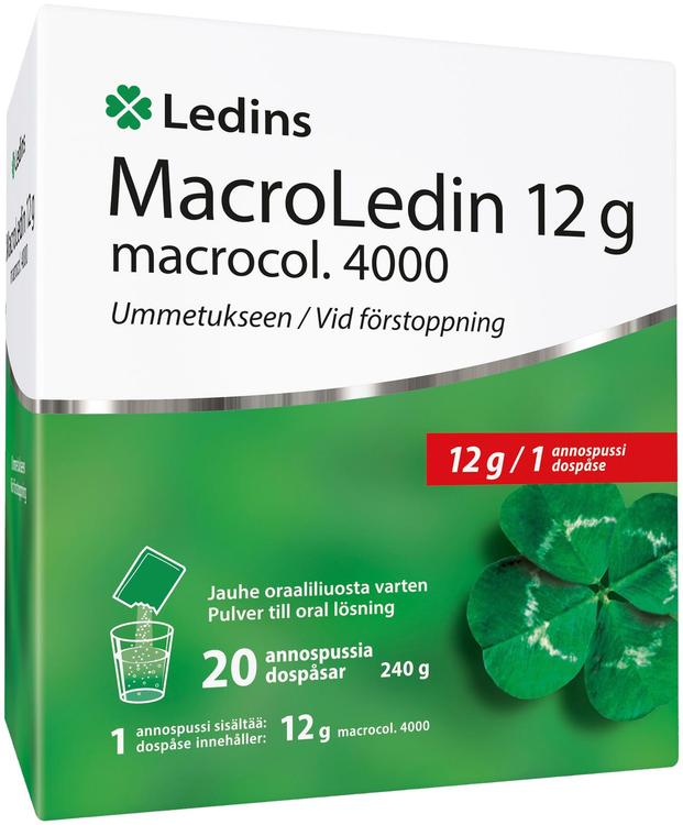 Ledins Macroledin 12 g x 20 pss