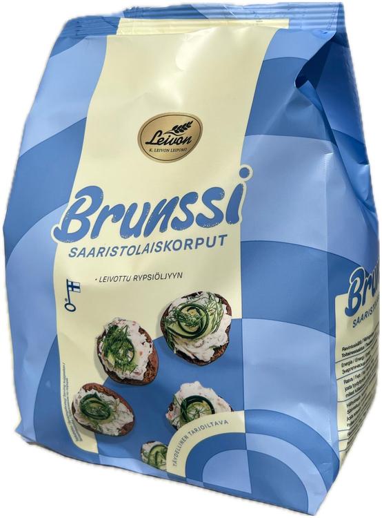 Leivon Brunssi Paahdetut Saaristolaiskorput 300g