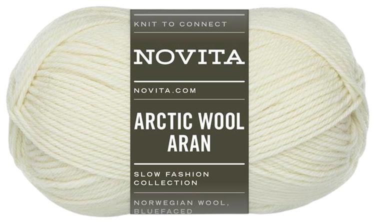 Novita lanka Arctic Wool Aran 100 g tuisku 025