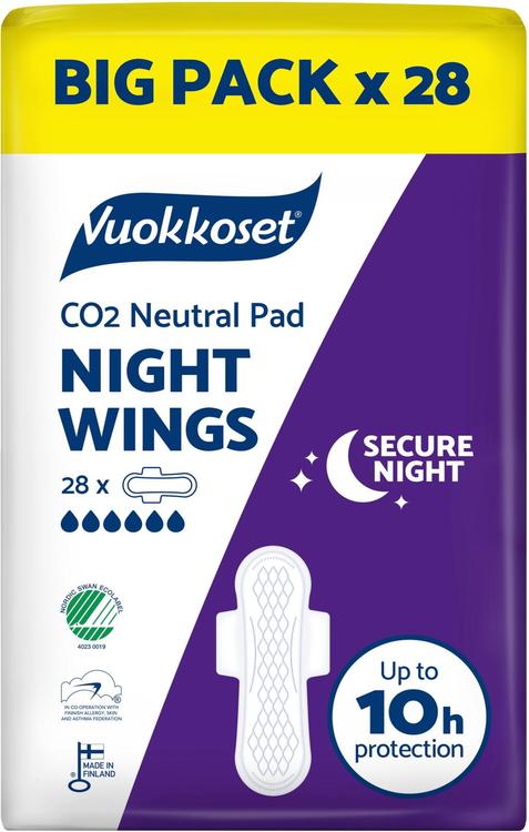 Vuokkoset 28 Big Pack Night Wings