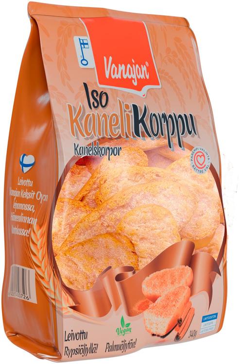 Vanajan Iso Kanelikorppu 340g
