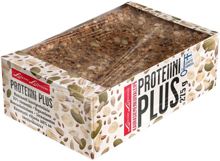 Leivon Leipomo Proteiini plus Kaurasiemenkuivaleipä 275g