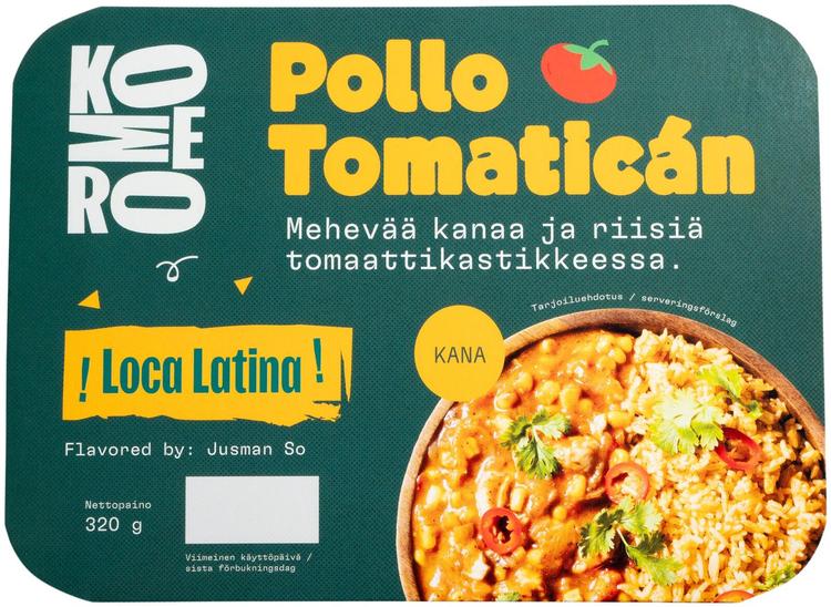 Komero Pollo Tomaticán 320g