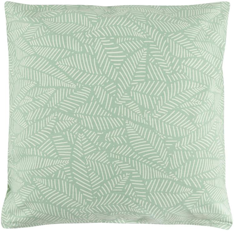 House sisustustyynynpäällinen Outline leaves 50x50 cm vihreä