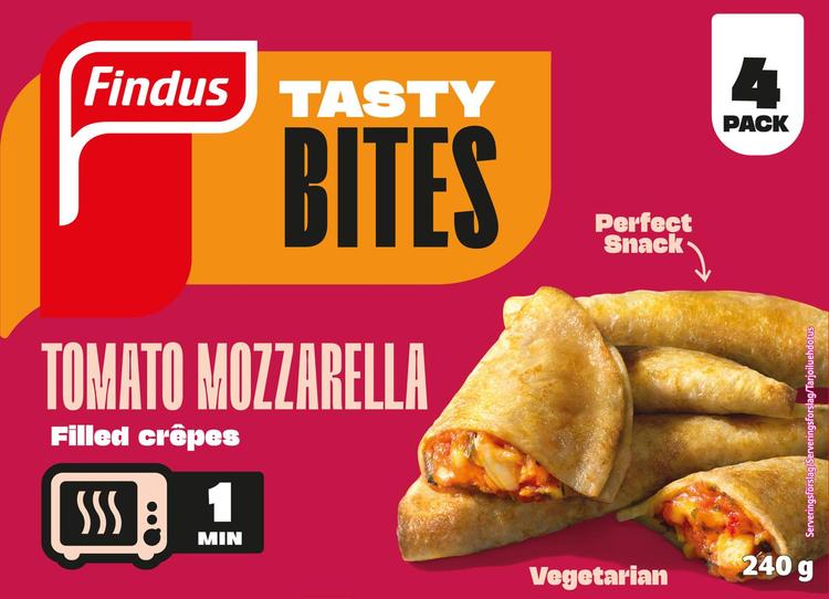 Findus Filled Crepes Tomato & Mozzarella 240g