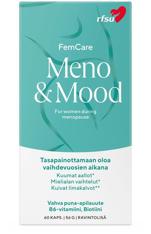 RFSU Meno & Mood 60 kpl Ravintolisä vaihdevuosioireisiin