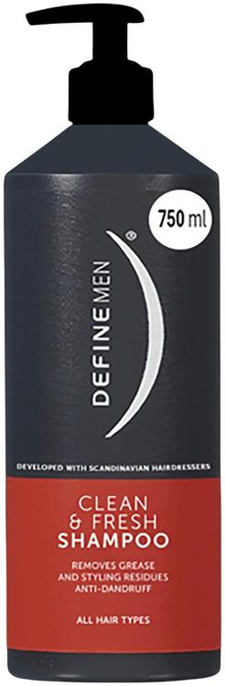 Define Men Clean & Fresh Shampoo 750ml