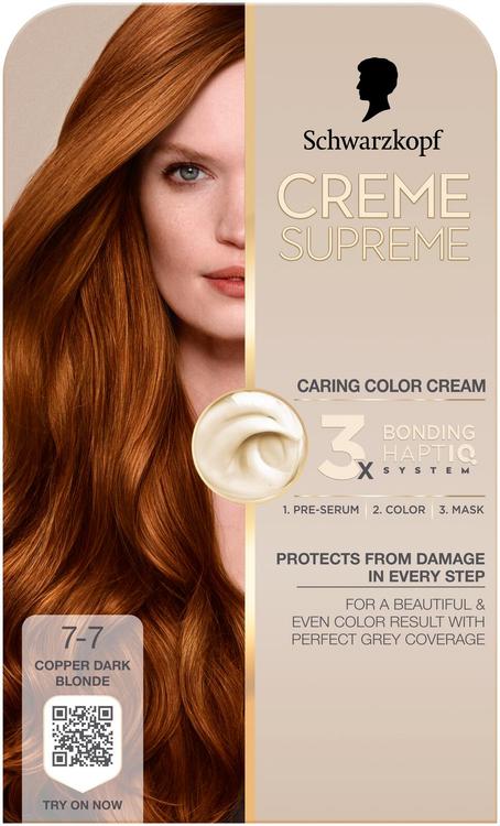 Creme Supreme 7-7 Kuparin Tummanvaalea