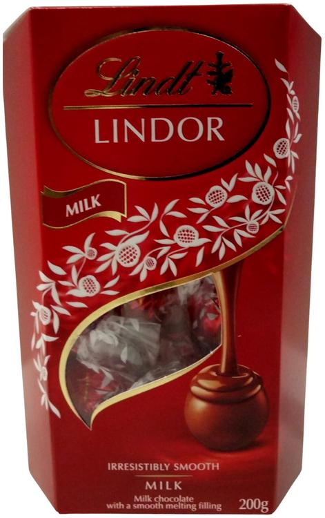 Lindor maitosuklaakuula 200g