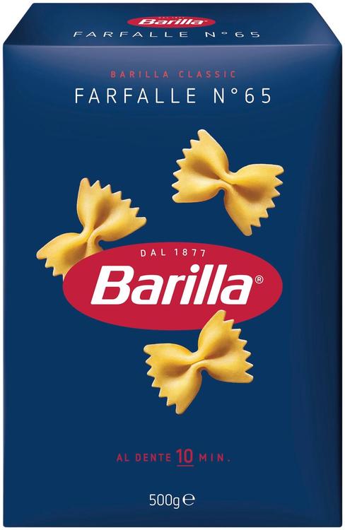 Barilla Collezione Farfalle durumvehnästä valmistettu pasta 500g