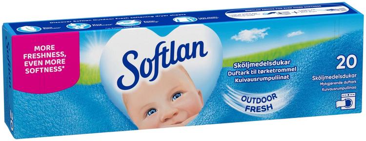 Softlan Outdoor Fresh kuivausrumpuliina 20kpl